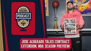 Jose Alvarado on contract extension + NBA season preview | Pelicans Podcast