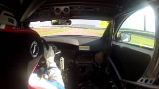 Jason Plato huge slide at Rockingham | BTCC 2013