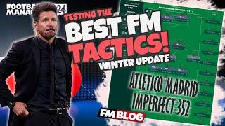 ATLETICO MADRID IMPERFECT 352 | Testing the Best FM24 Tactics | Football Manager 2024