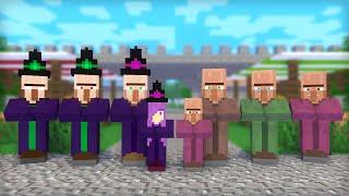 Witch & Villager Life: Full Animation I - Minecraft Animation