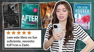 Reaccionando a reseñas de 5 ESTRELLAS de libros que odio