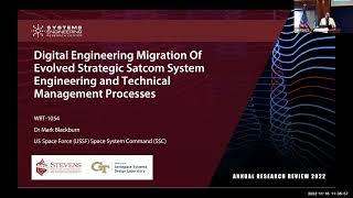 ARR 2022: Digital Engineering Migration of ESS Systems Engineering & Technical Management Processes