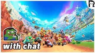Lirik plays Mario Kart World