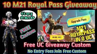 THORKS GAMING is going live! 10 M21 Royal Pass Giveaway 