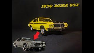 WELLY 1/24 1970 BUICK GSX custom diecast car model