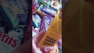 Mini Chocolate Banana's ASMR #shorts #shortsvideo #milka #funny #happy #trending #youtubeshorts