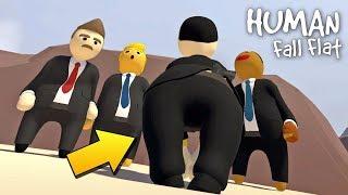 ЕСЛИ ПРЕЗИДЕНТЫ ОПОЗДАЮТ ИМ БУДЕТ ЭТО !!! МУЛЬТИК в Human Fall Flat !!!