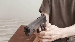 Colt Government 1911 shell ejecting toy gun | Another nice piece from Japan!