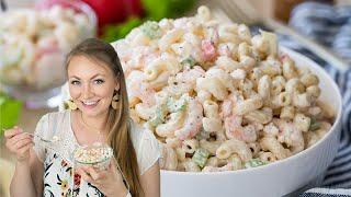 Take Your Pasta Salad Up A Notch with Shrimp Pasta Salad