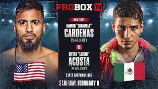    LIVE! Super Bantamweight MAIN EVENT & Lightweight Co-Main | ProBox TV Presents #boxing