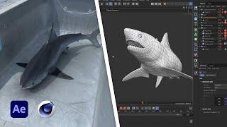 Making of VFX - Pool shark [C4D - After Effects]