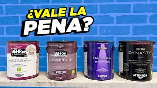 Comparando 4 tipos de pintura de Home Depot | No desperdicies tu dinero $$$