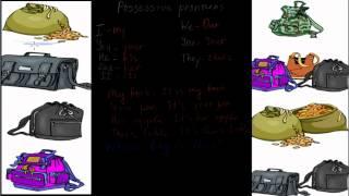 Possessive pronouns