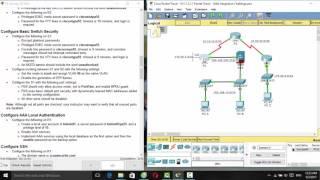 [CCNA Security] 11.3.1.1 Packet Tracer - Skills Integration Challenge Full HD 98%.