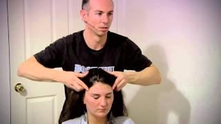 Head Massage with Face, Neck + Shoulder Massage with ASMR Trigger Sounds