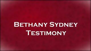Bethany Sydney Testimony by Jeremy Tedja 2022 Awaken Bethany