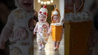 Adorable Baby Fashion Show #KidsFashion #RunwayShow #AIArt #YouTubeShorts#cute #aifashionshow