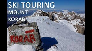 Mount Korab Top of Albania (skitouring)