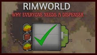 Nutrient Paste Dispenser in Rimworld (Underrated Element #1)