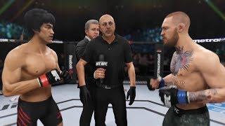 Bruce Lee vs. Conor McGregor (EA Sports UFC 3) - CPU vs. CPU - Crazy UFC 