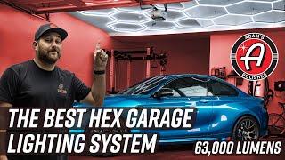 How To Install The Ultimate Hexagon Garage Lighting System In Your Garage | Adam's Polishes