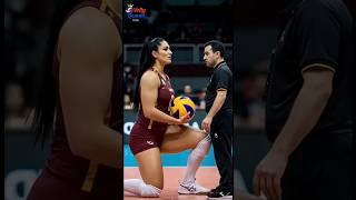 "Tallest Female Volleyball Star in USA  #TallQueen"#tallgirlfriend #volleyball #usa