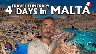 4 Days MALTA Itinerary VLOG | Ultimate TRAVEL GUIDE