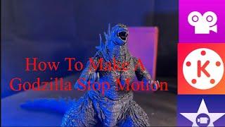 How To Make A Godzilla Stop Motion #easy #forbeginners #godzilla #stop motion