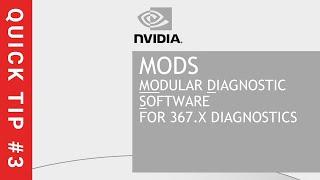 QT#3: Using Nvidia MODS (MATS) memory diagnostics program