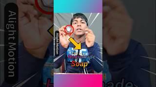 I made soap at home #shorts #trending #viral #new #soap #homemade #diyscience #diy #shortfeed #op