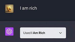 ChatGPT I Am Rich Plugin WTF