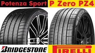 Bridgestone Potenza Sport vs Pirelli P Zero (PZ4)