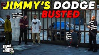 JIMMY'S BLACK GHOST GOT BUSTED | GTA 5 | Real Life Mods #609 | URDU |