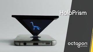 Holographic Pyramid for Smartphone: Holoprism | Octagon Studio