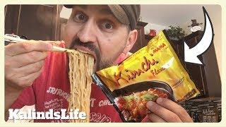 MaMa Brand Kimchi Flavored Ramen Noodle Taste Test!