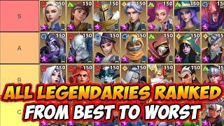 Exclusive 0 - 1 Tier List - All Legendary Heroes Ranked From Best to Worst - Infinite Magicraid