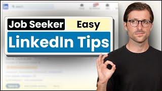 5 Easy LinkedIn Profile Tips | (For Job Seekers)