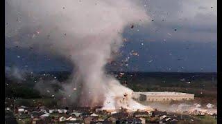 JAW-DROPPING Tornado Drone Footage Shows Kansas Town Get Ripped Apart