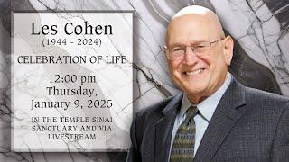 2025-01-03 Celebration of Life for Les Cohen