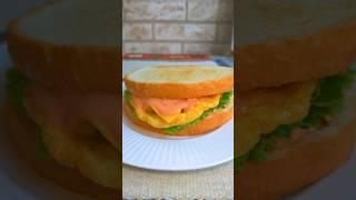 Samurai Egg Sandwich    #food #breakfast #recipe #eggs #cooking #foodie #sandwich