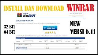 Cara Download dan Install WINRAR VERSI 32 BIT DAN 64 BIT