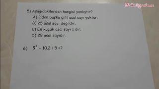 6.sınıf matematik 1.dönem 1.yazılı  @Bulbulogretmen   #6sınıf #matematik #yazilivideolar #keşfet