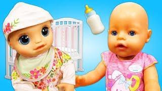 Подружка Беби Бон Baby Alive - распаковка куклы. Видео для девочек Как мама