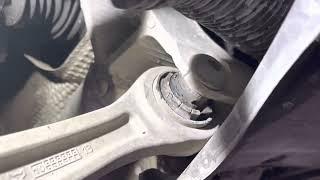 How to check condition of control arm bushings