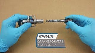 Crankbrothers Eggbeater Repair: bearing replacement & tread contact sleeves