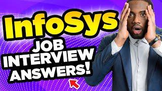 INFOSYS INTERVIEW QUESTIONS & ANSWERS! Suitable for ALL InfoSys Job Interviews!