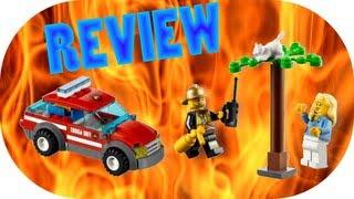 LEGO Fire Chief Car LEGO City 60001 Review - BrickQueen