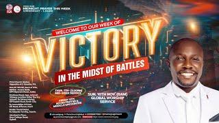 GLOBAL MIDNITE PRAYER WITH PR. GREG VINCENT: WEEK OF VICTORY IN THE MIDST OF BATTLES . 4TH NOV 2024