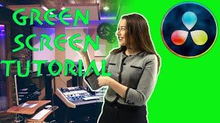 Beginner GREEN SCREEN REMOVAL - CHROMA KEY - Delta Keyer| DaVinci Resolve