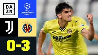 Gelbes U-Boot versenkt alte Dame: Juventus – Villarreal 0:3 | UEFA Champions League | DAZN